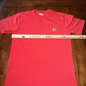 Carhartt Loose Fit Red Tee EUC Men's Small